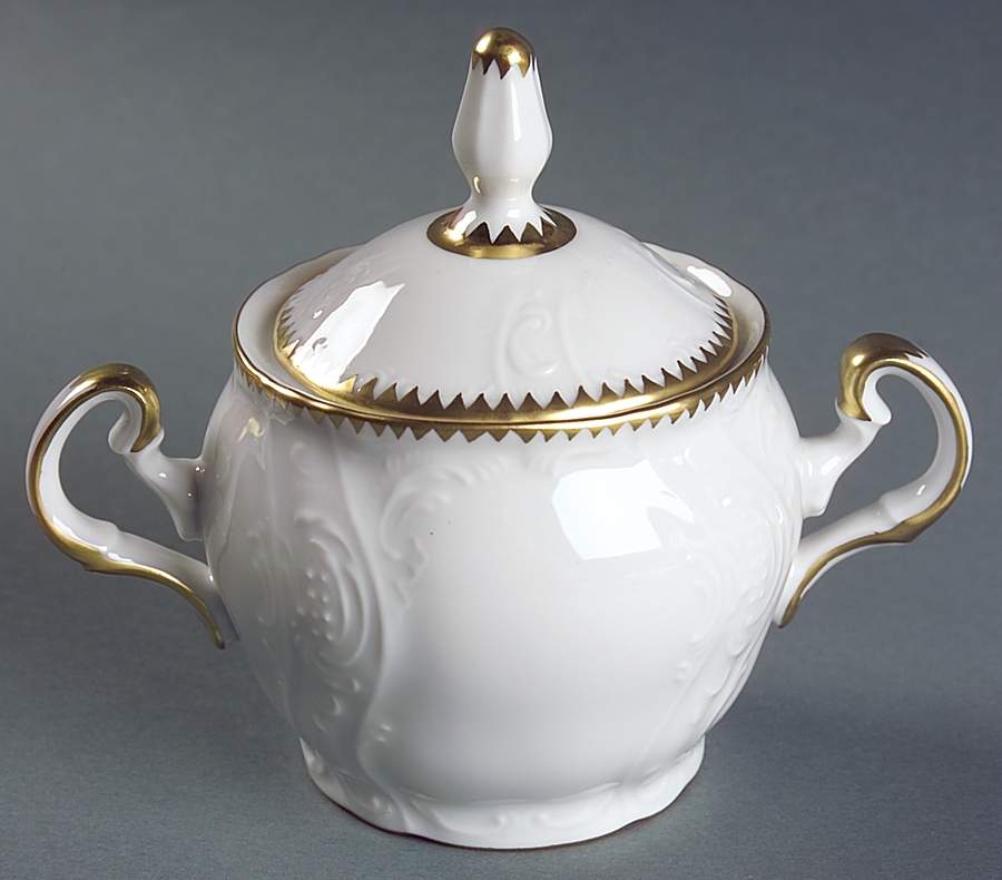 Simply Anna Gold Sugar Bowl & Lid by Anna Weatherley-1