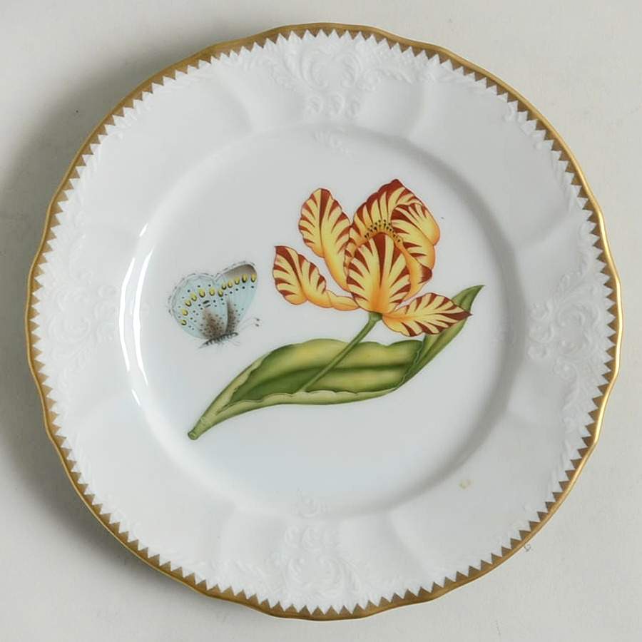 Old Master Tulips Salad Plate by Anna Weatherley-1