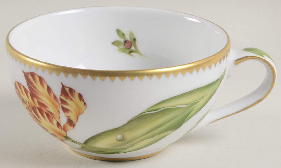 Old Master Tulips Flat Cup by Anna Weatherley-1