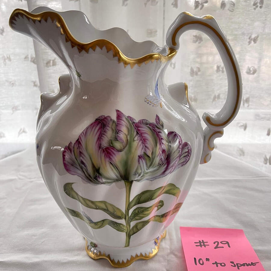 Old Master Tulips Pitcher by Anna Weatherley-1