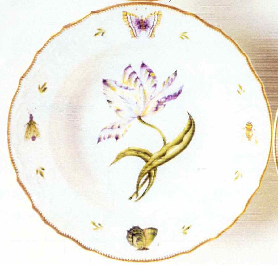 Old Master Tulips Large Rim Soup Bowl by Anna Weatherley-1