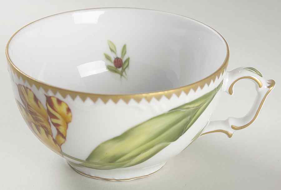 Old Master Tulips Flat Cup by Anna Weatherley-1