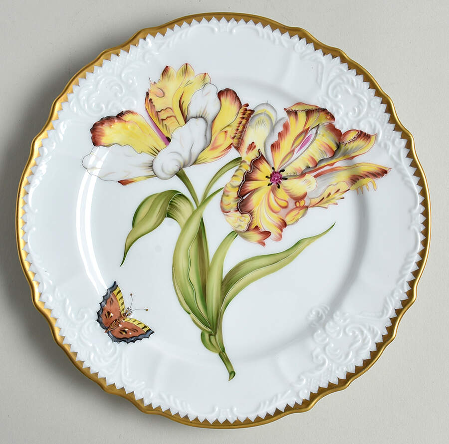 Pannonian Garden Salad Plate by Anna Weatherley-1