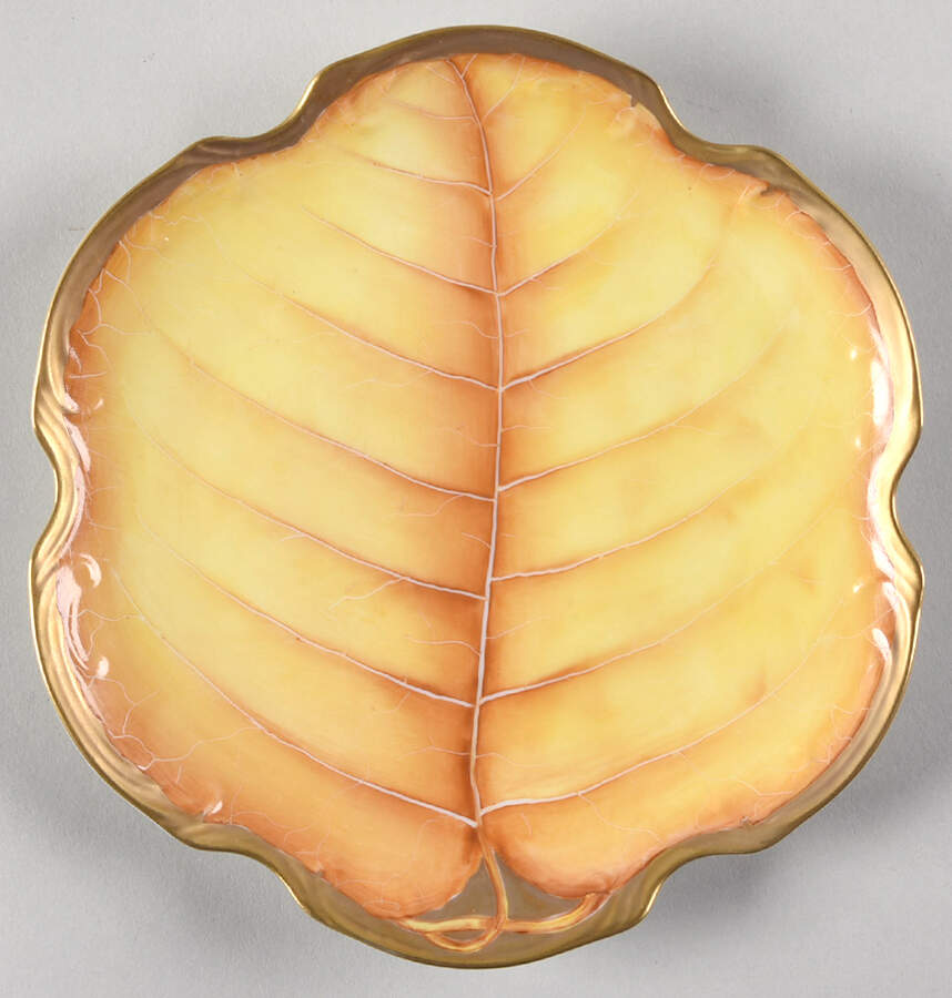 Autumn Impressions Canape Plate by Anna Weatherley-1