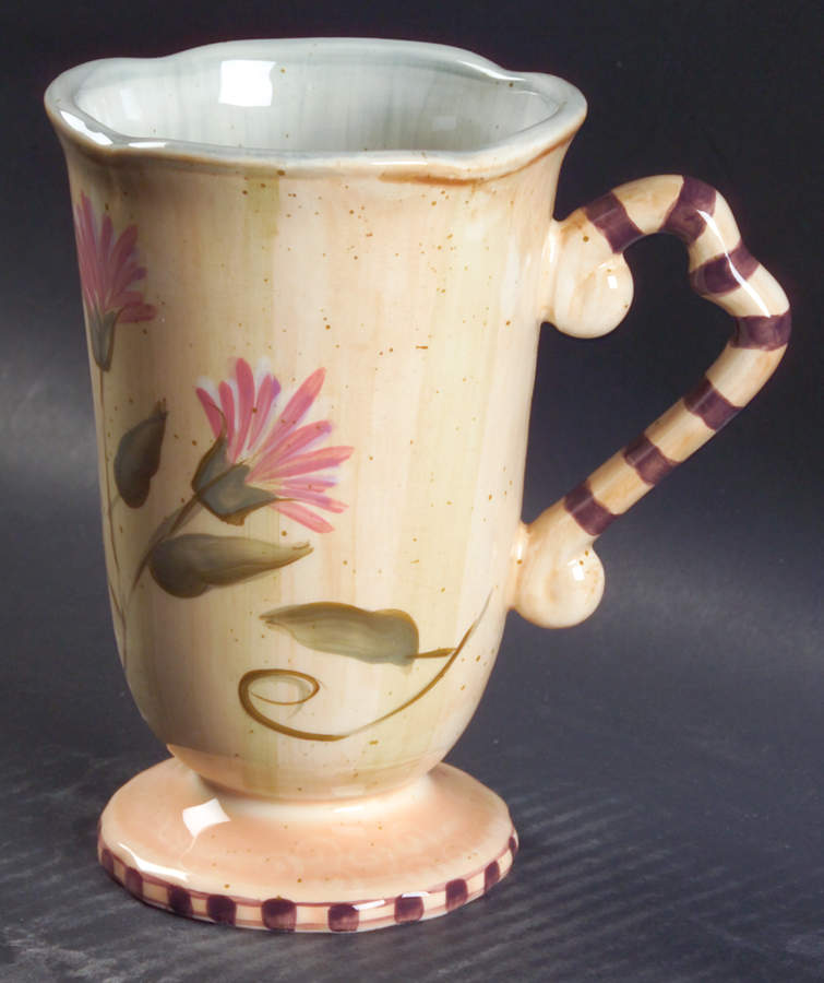 Ibiza Footed Mug by 222 Fifth (PTS)-1