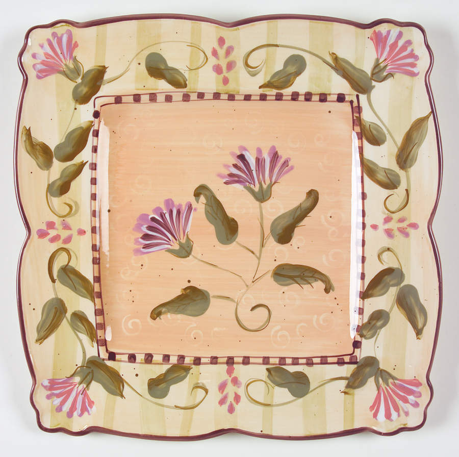 Ibiza Square Dinner Plate by 222 Fifth (PTS)-1