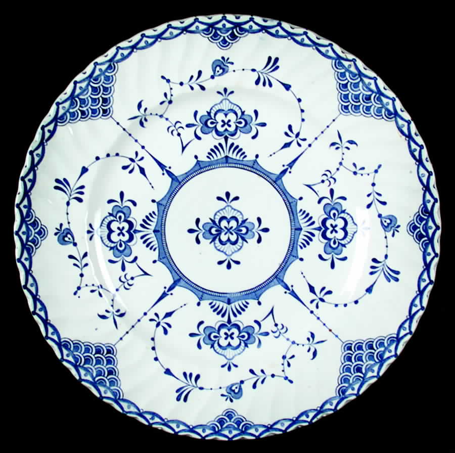 Copenhagen Luncheon Plate by John  Aynsley & Sons-1