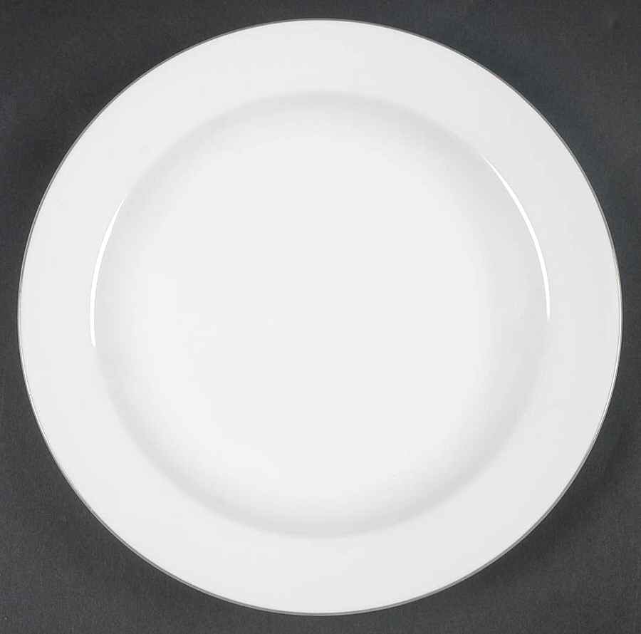 Arzberg White (Shape 1382, Platinum Trim) Salad Plate by Arzberg-1