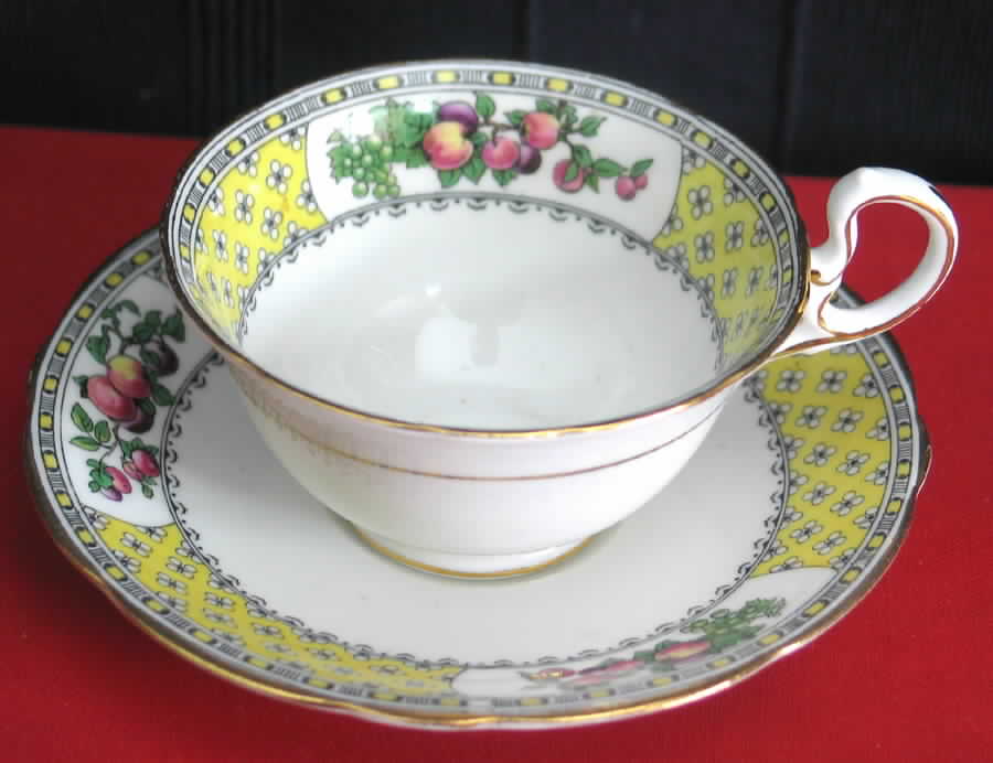 A4301 Footed Cup & Saucer Set by John  Aynsley & Sons-1