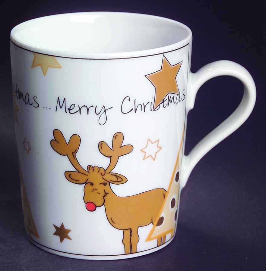 Santa's Reindeer Mug by Arzberg-1
