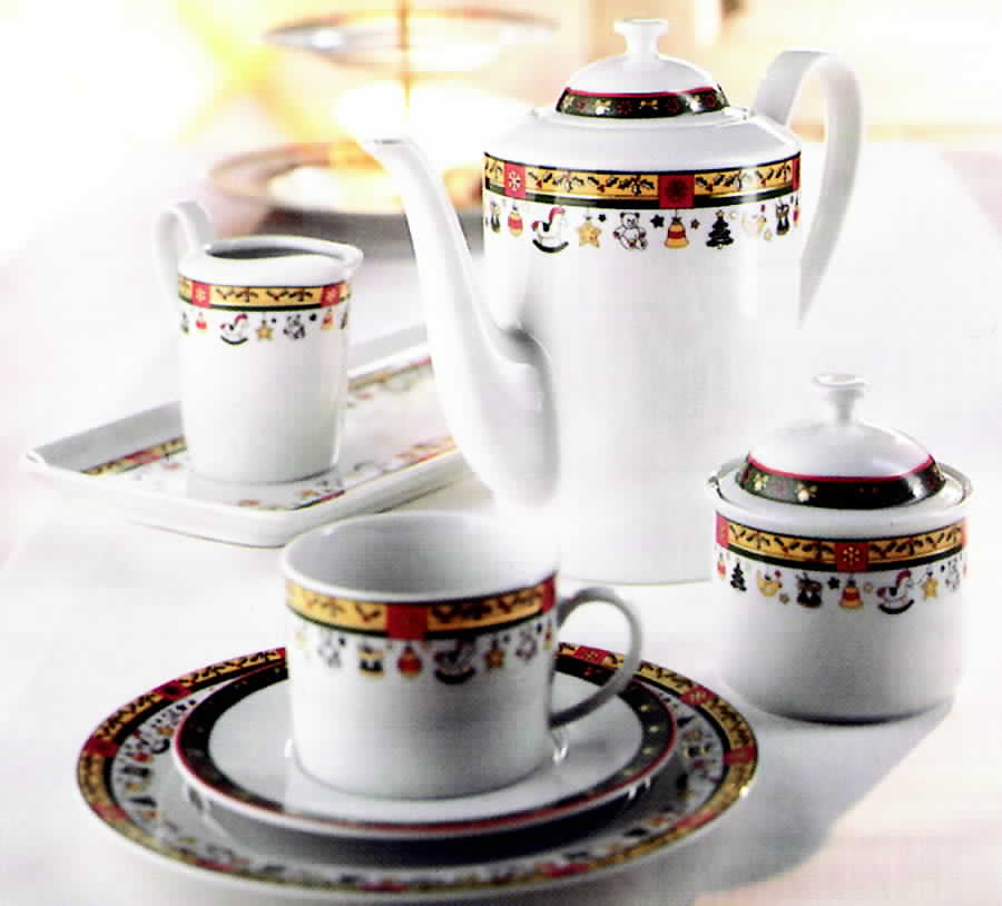 Merry Christmas Flat Cup & Saucer Set by Arzberg-1