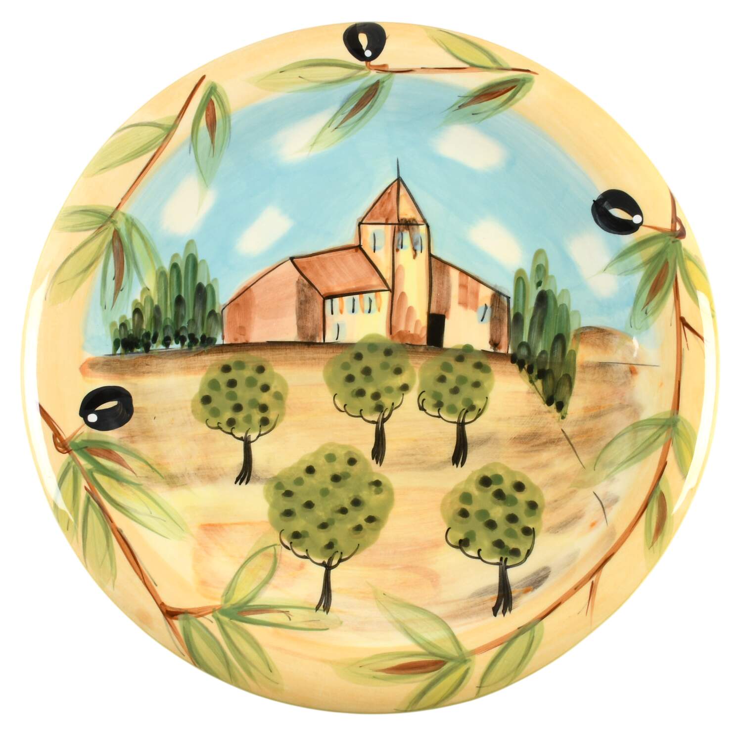 Campagna Dinner Plate by Ambiance-1