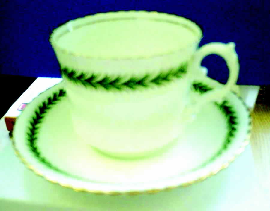16391 Flat Cup & Saucer Set by John  Aynsley & Sons-1