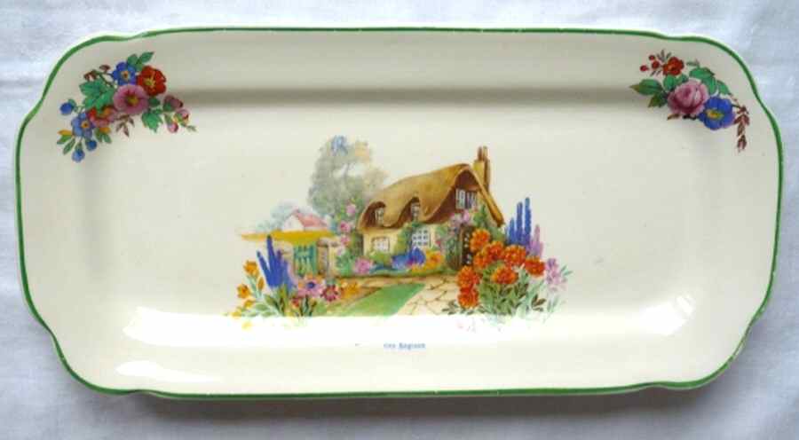 Ada137 Large Sandwich Tray by Adams China-1