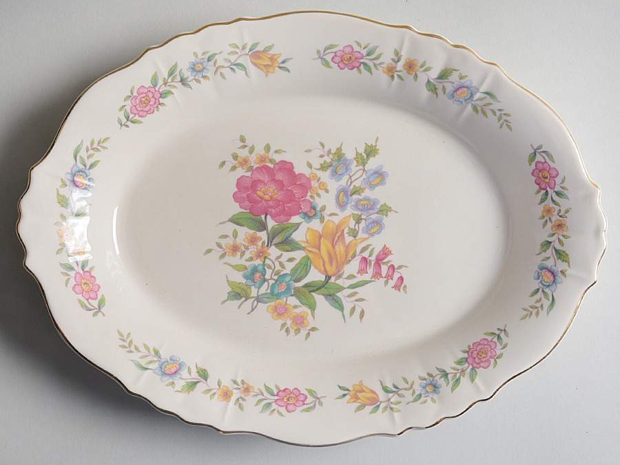 ABE38 12" Oval Serving Platter by Aberdeen-1