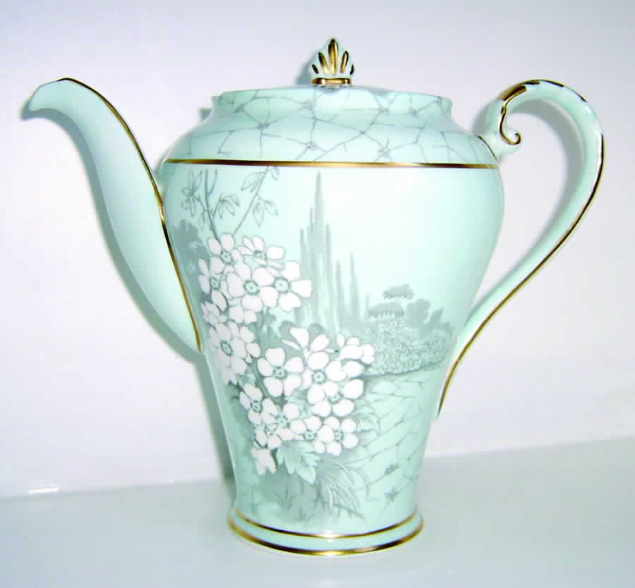 5087 Coffee Pot & Lid by John  Aynsley & Sons-1