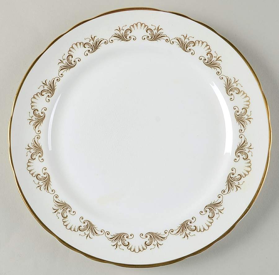 Louis XV (Scalloped) Salad Plate by John  Aynsley & Sons-1