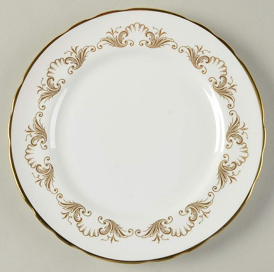 Louis XV (Scalloped) Bread & Butter Plate by John  Aynsley & Sons-1