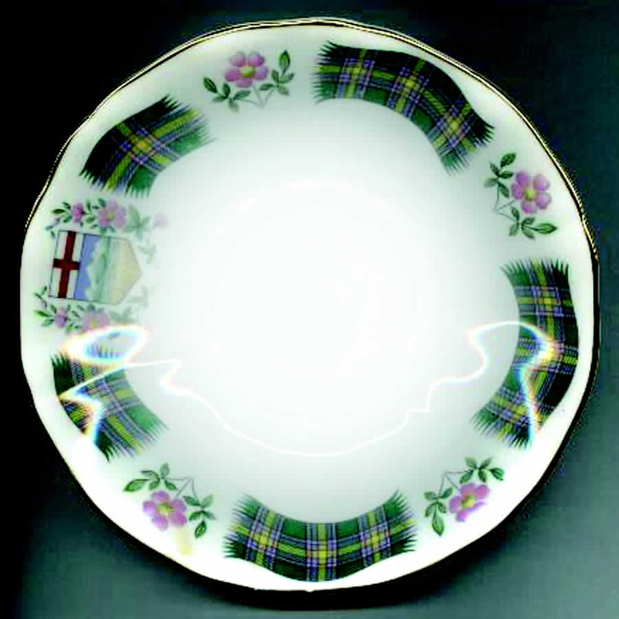 Alberta Tartan Saucer by Adderley-1