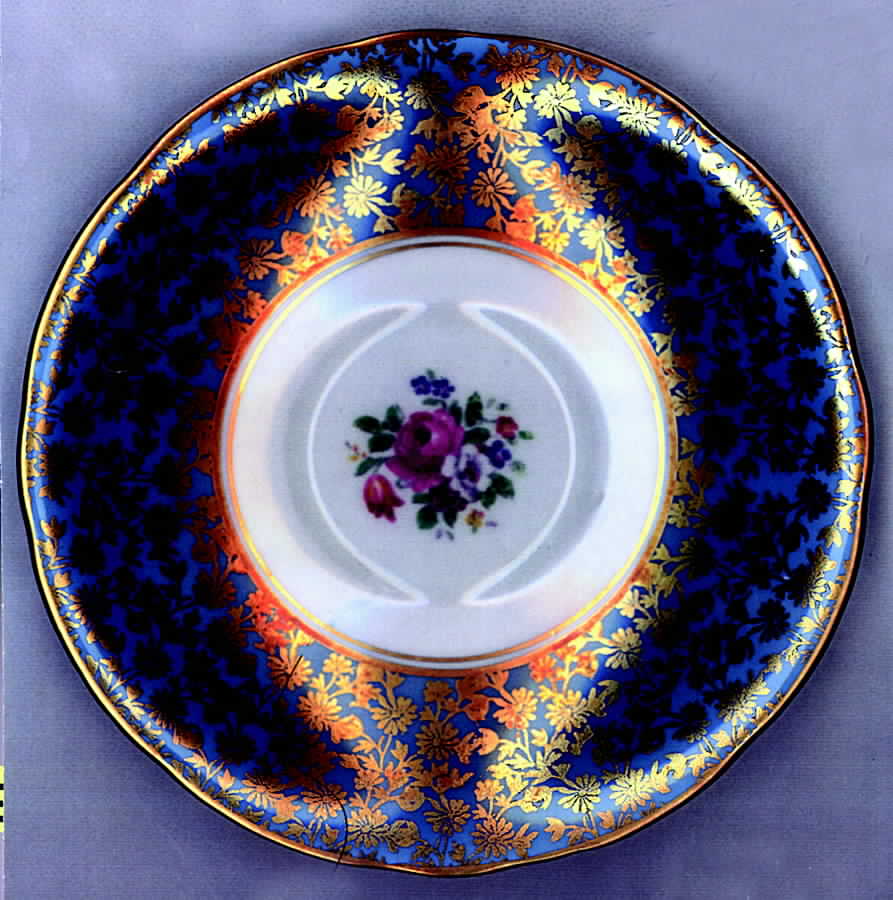 878 Saucer by John  Aynsley & Sons-1