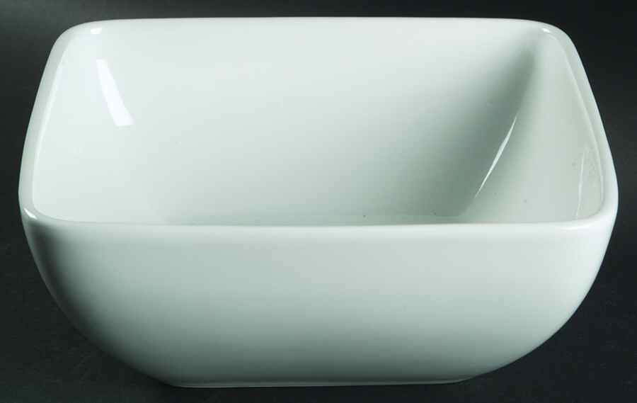 Harmony White 9" Square Vegetable Bowl by Artland-1