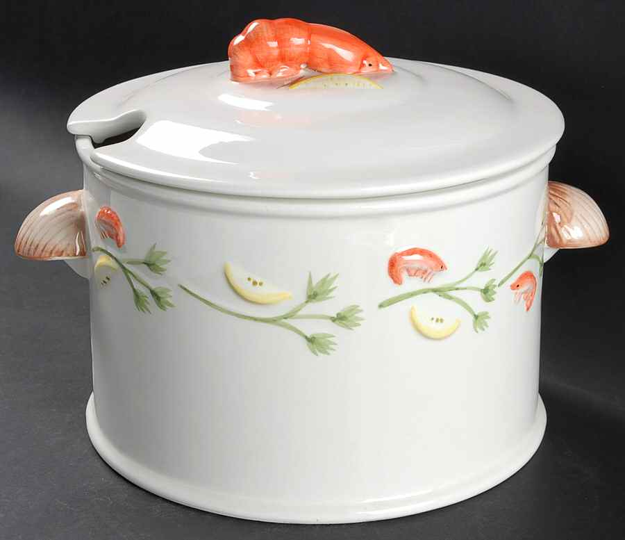 Seafood Harvest Tureen &  Lid by Artland-1