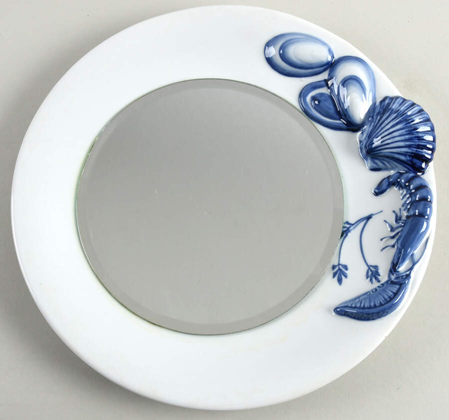Seafood Ocean Blue Mirror-Large (DP) HC by Artland-1