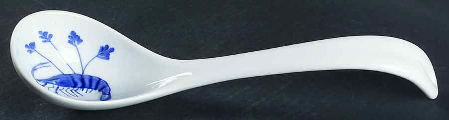 Seafood Ocean Blue Tureen Ladle by Artland-1