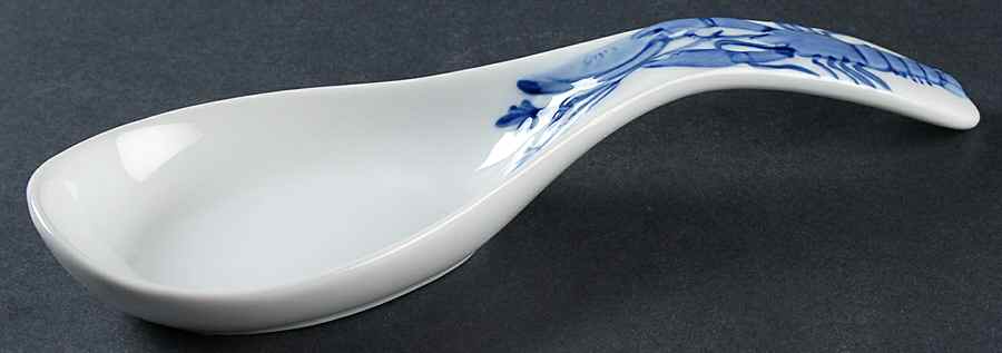 Seafood Ocean Blue Spoon Rest/Holder (Holds 1 Spoon) by Artland-1