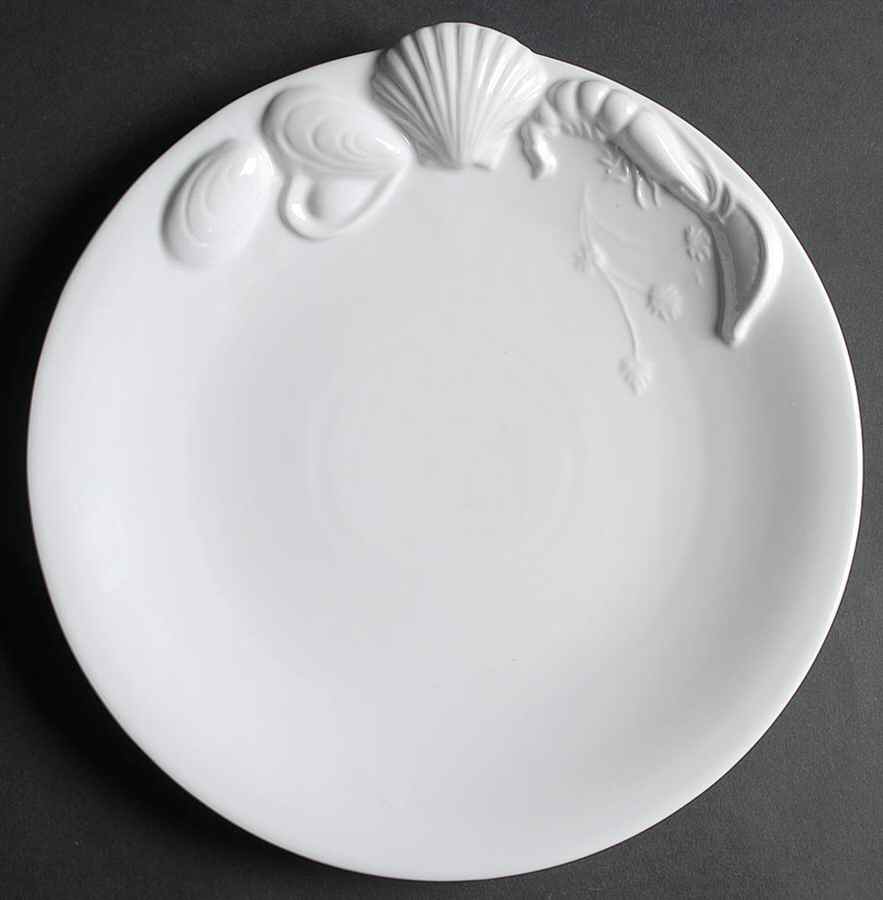 Seafood Whiteware Dinner Plate by Artland-1