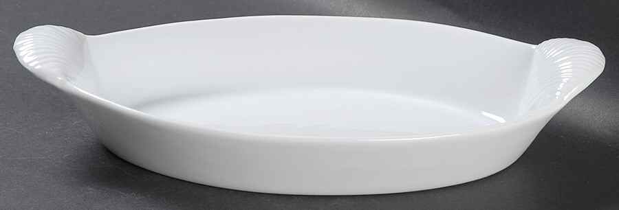 Seafood Whiteware 11" Augratin by Artland-1