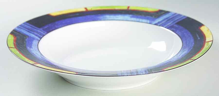 Van Gogh Rim Soup Bowl by American Atelier-1