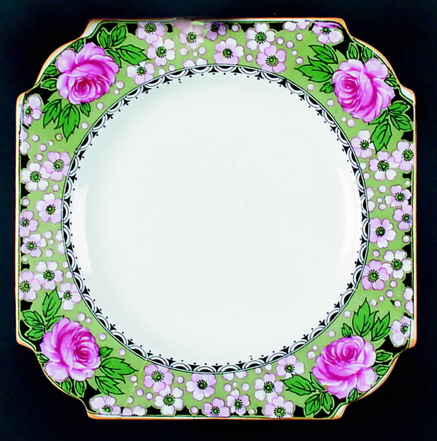 H514 Square Bread & Butter Plate by John  Aynsley & Sons-1