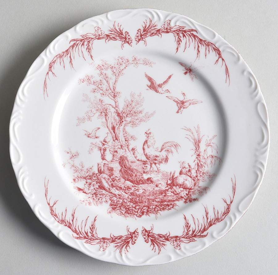 AUV5 Salad Plate by Aux Au Provence-1