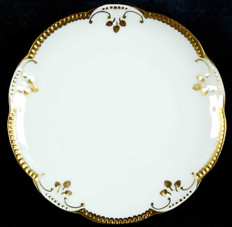 AKF19 Bread & Butter Plate by A Klingenberg France-Austria-1