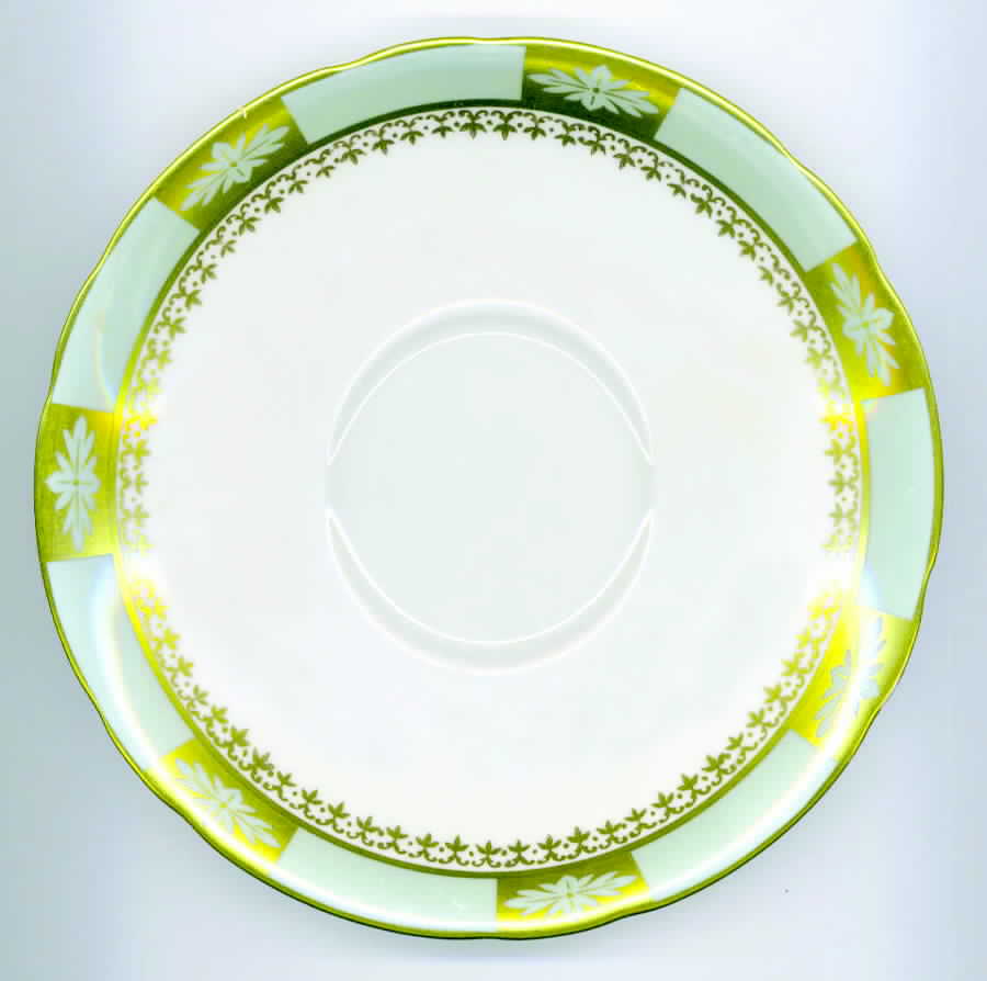 128 Saucer by John  Aynsley & Sons-1