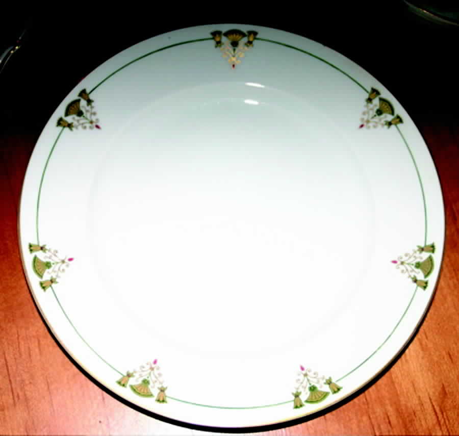 Thistle Dinner Plate by Austria-1