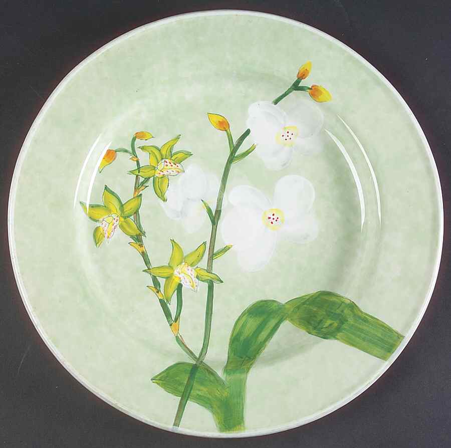 Orchid Splendor Dinner Plate by Ambiance-1