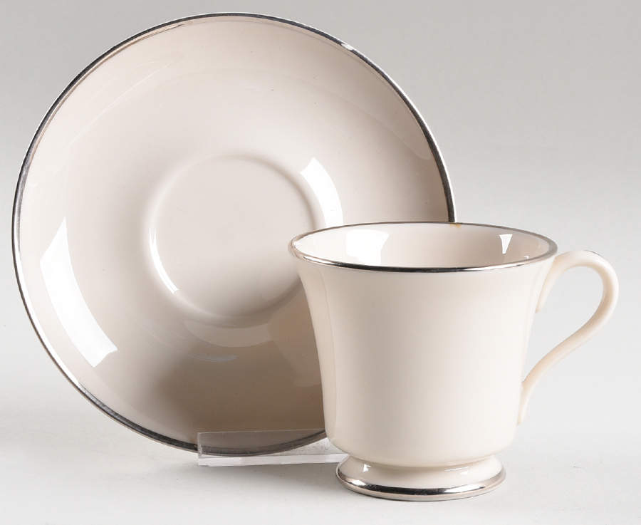 ALV3 Footed Cup & Saucer Set by Alvin-1