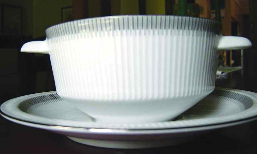 Ariadne Flat Cream Soup Bowl & Saucer Set by Arzberg-1