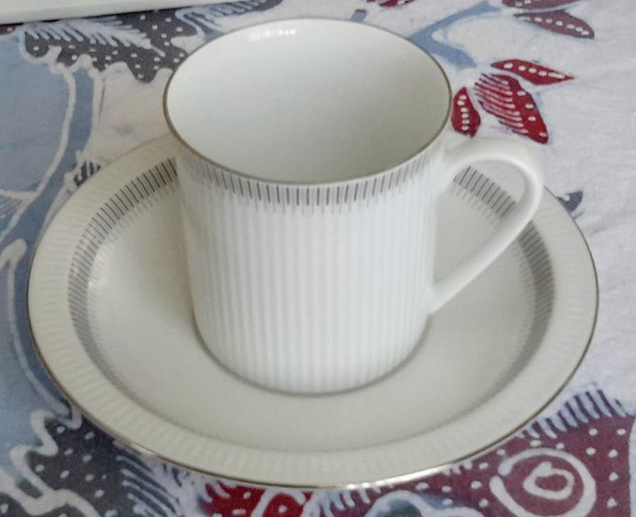 Ariadne Flat Cup & Saucer Set by Arzberg-1