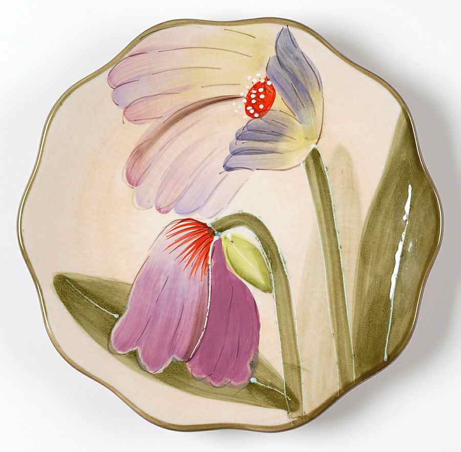 Purple Renoir Salad Plate by Ambiance-1