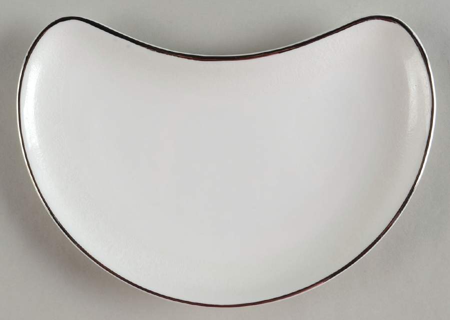 Tiara Crescent Salad Plate by American Royalty-1