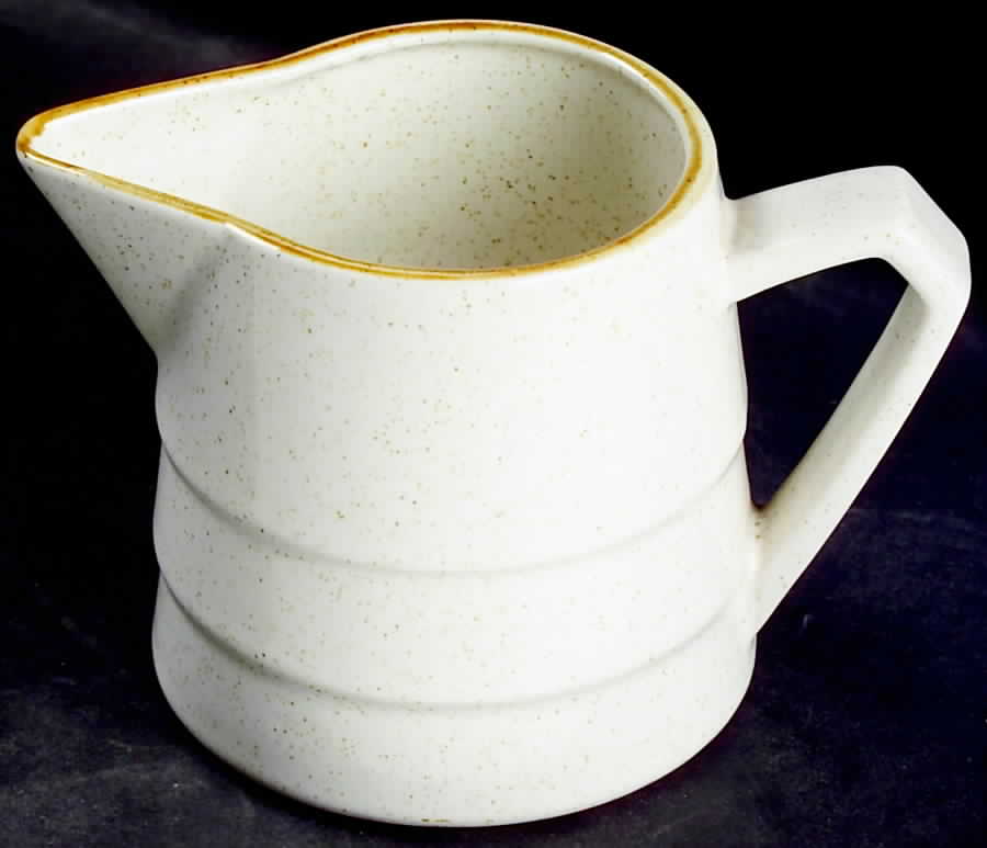 Symmetry Brown Creamer by Arita-1