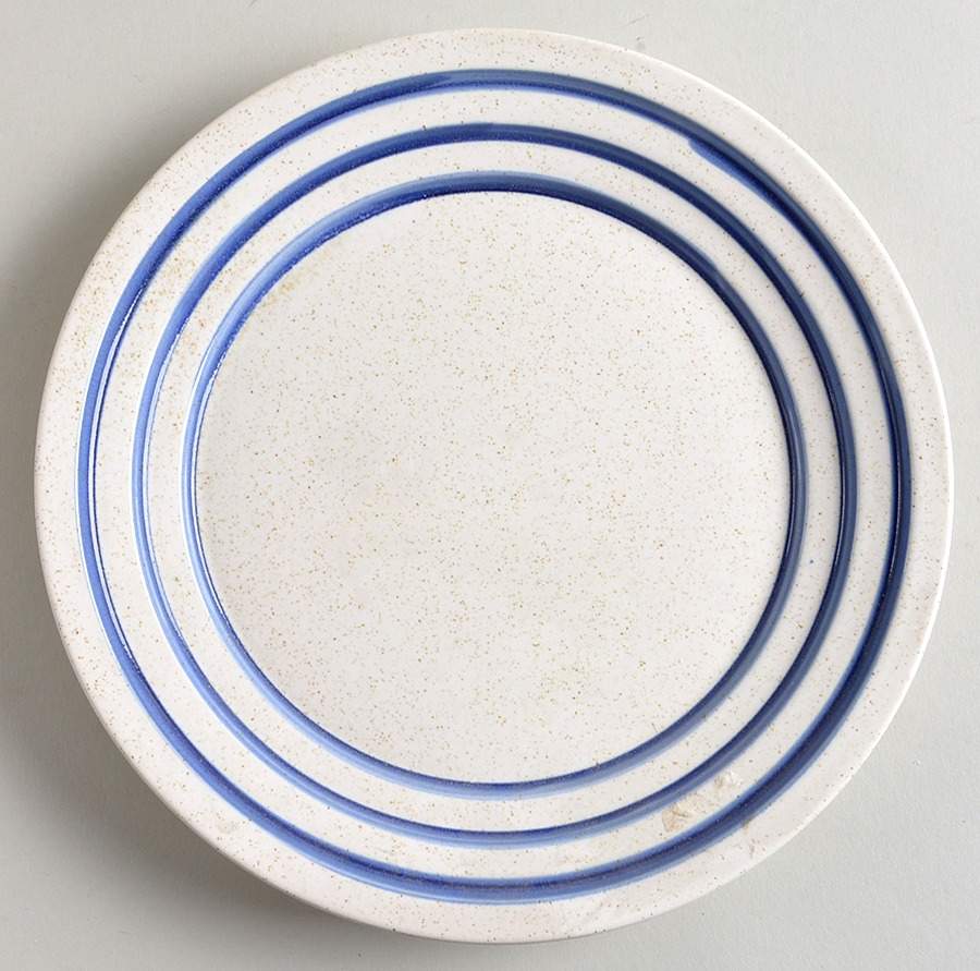 Symmetry Blue Salad Plate by Arita-1