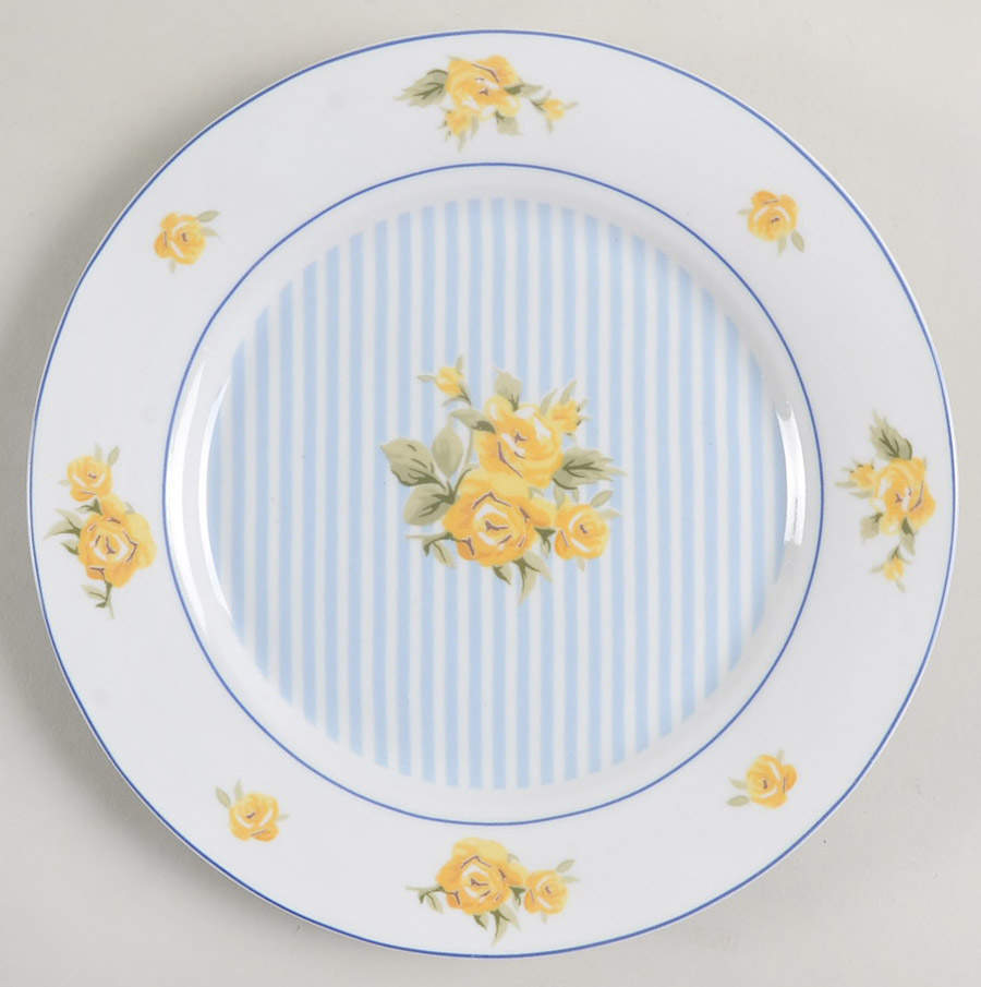 Brighton Rose Salad Plate by Laura Ashley-1