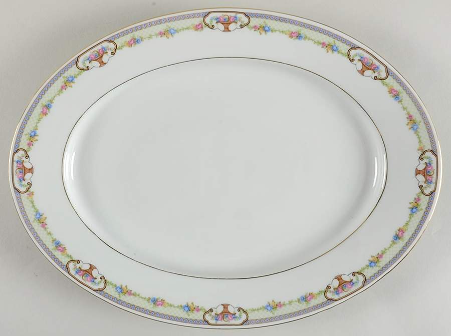 ALT422 14" Oval Serving Platter by Altrohlau-1