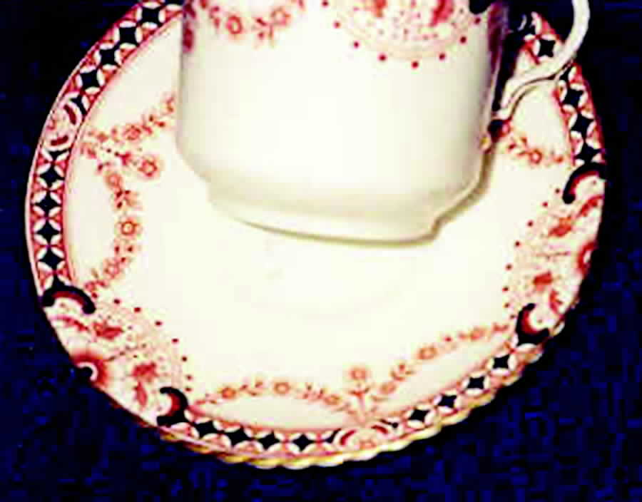 AYN134 Flat Cup & Saucer Set by John  Aynsley & Sons-1
