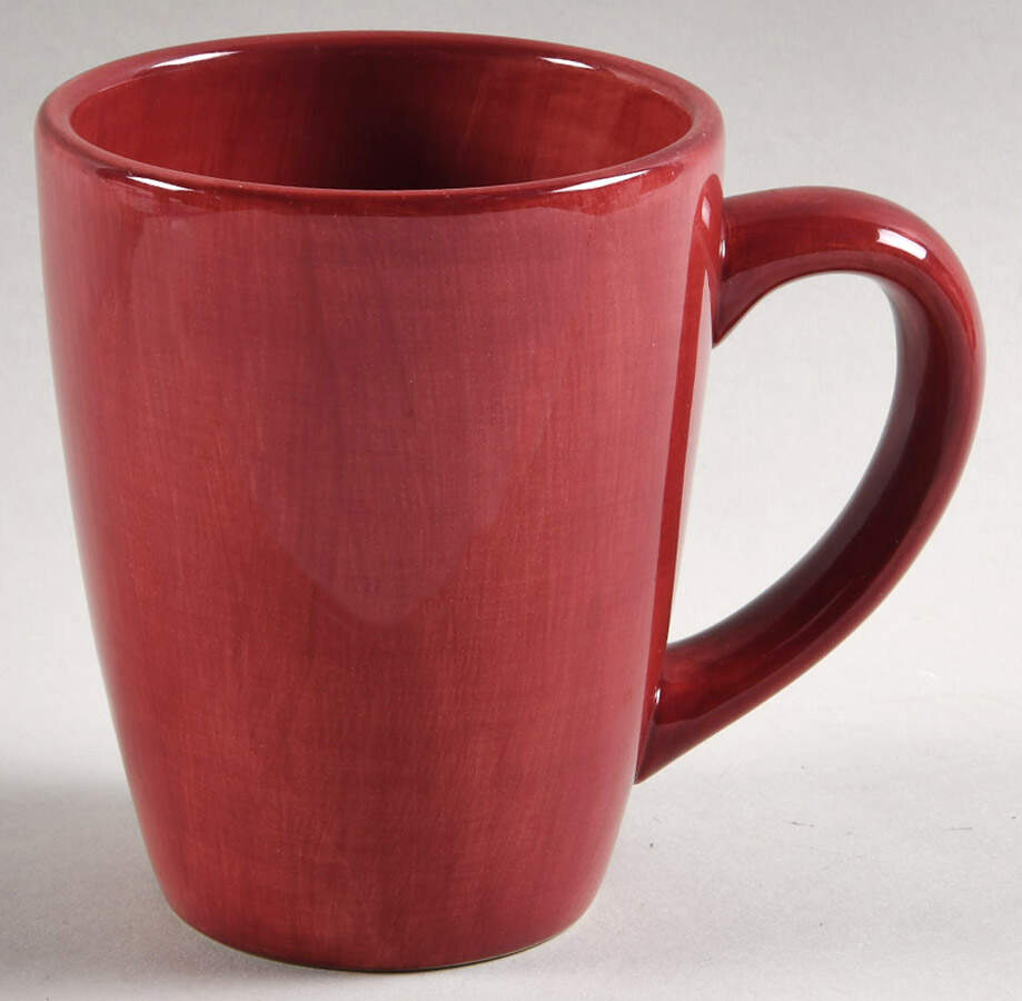 Ciao Burgundy Mug by Artimino-1