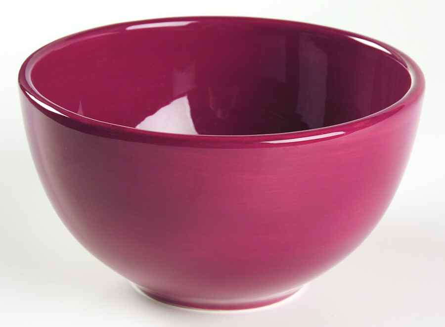 Ciao Burgundy Coupe Cereal Bowl by Artimino-1